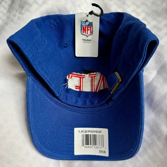 New England Patriots Hat NFL Football Cap Adjustable blue red - Picture 4 of 8